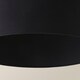 image 6 of ValueLights Reni Black Fabric Large Drum Shade | Black