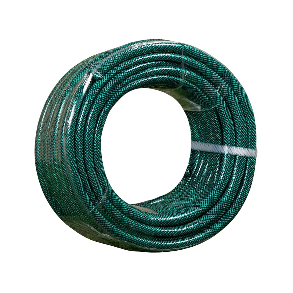 image 1 of 30m Reinforced Garden Hose Pipe / Hosepipe in Green
