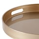 image 4 of Argon Tableware Round Serving Tray - 33cm - Gold | Gold | Gold