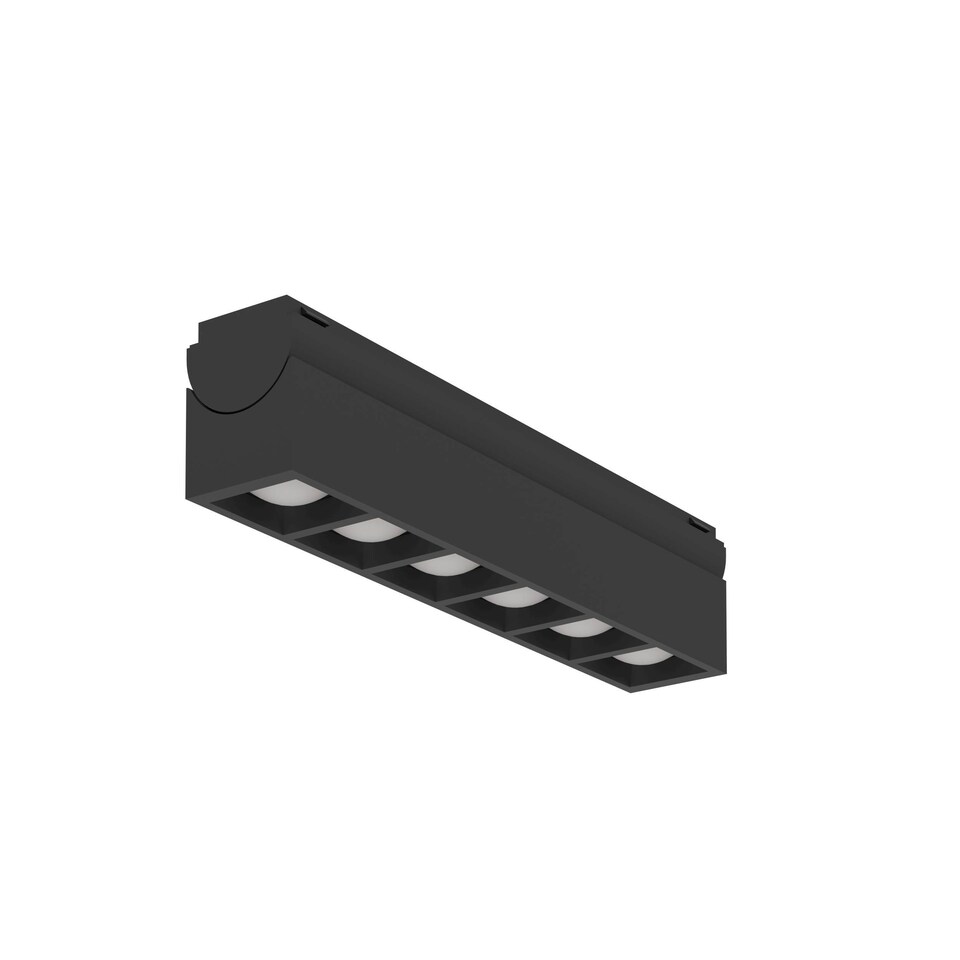 image 1 of EGLO Track Plus Black LED Strip Light WBS