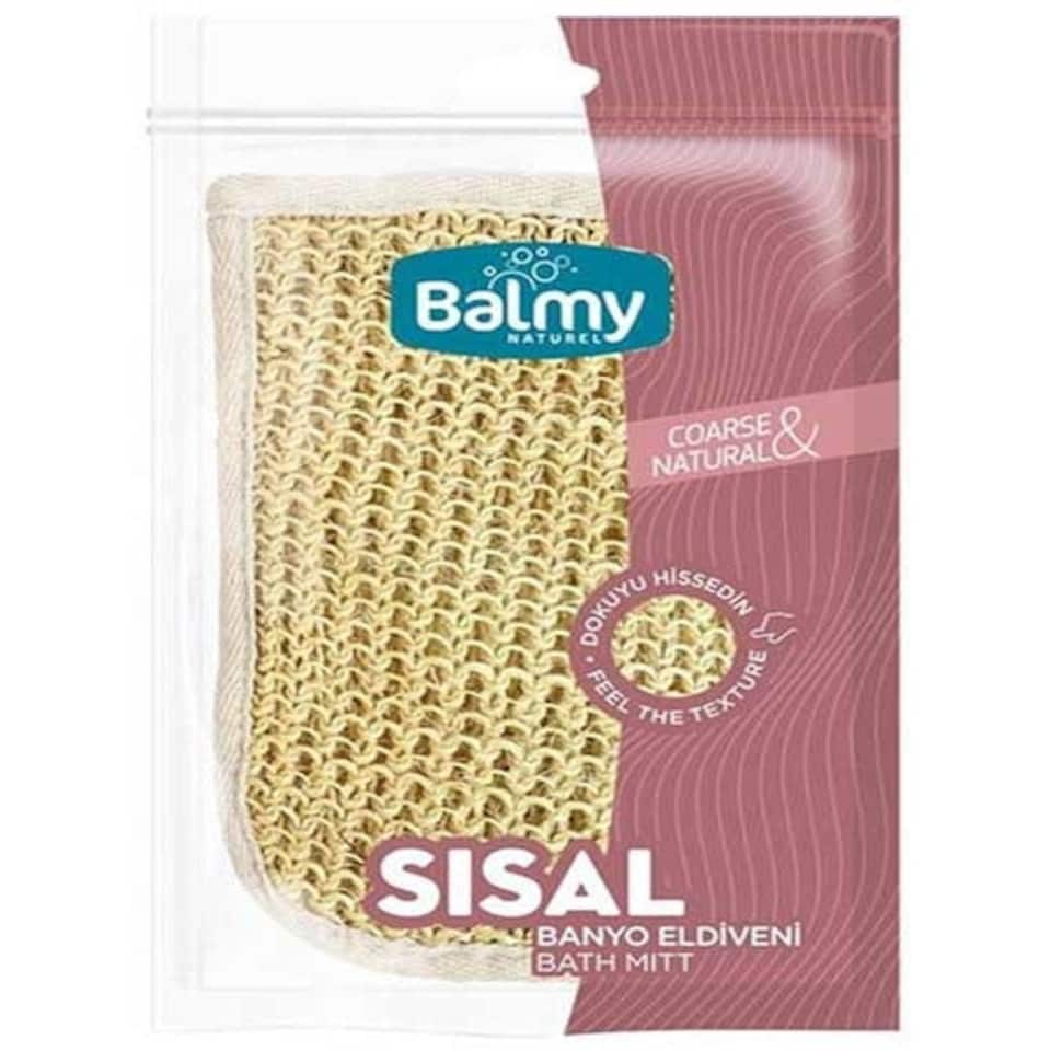 image 1 of Balmy Naturel  Coarse And Natural Sisal Bath Mitt