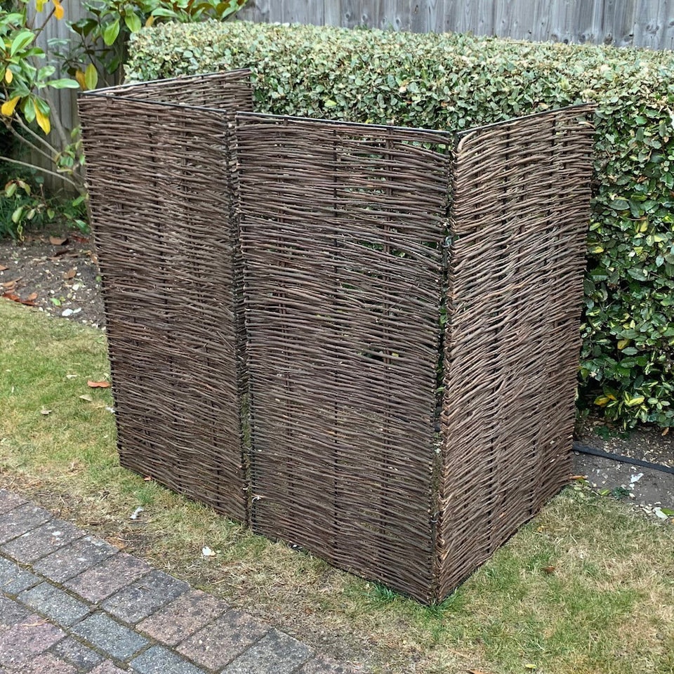image 1 of Willow Wheelie Bin Screen (Double)