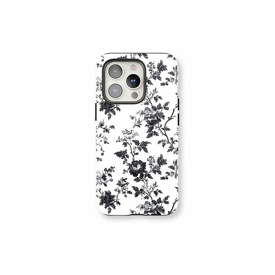 image 1 of Dark Rose Phone Case | Black | iPhone 12 Pro
Tough | iPhone 12 Pro
Tough