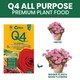 image 7 of Vitax Q4 All Purpose Plant Food Pelleted Fertiliser for Flowers Vegetables Fruit Lawns Garden Feed- 0.9kg Box
