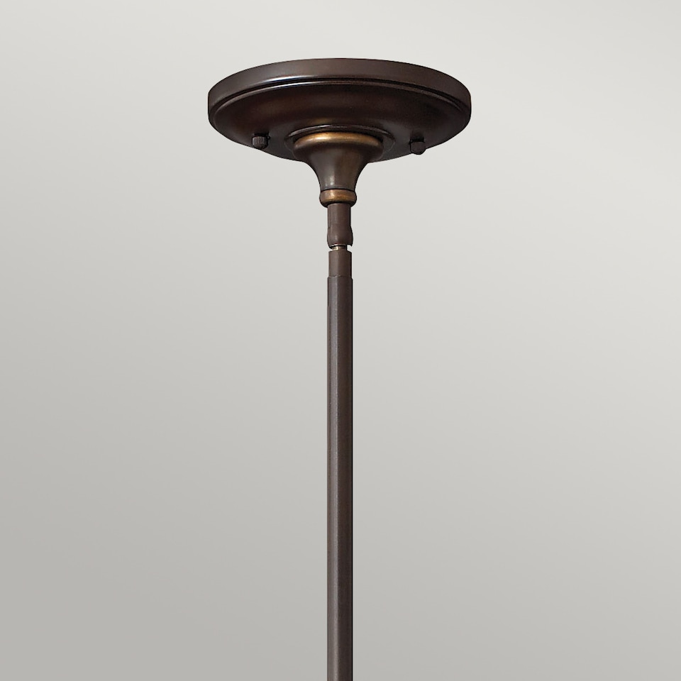 image 1 of Mayflower 1 Light Dome Ceiling Mini Pendant Olde Bronze, E27