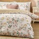 image 3 of Wylder Betsie Printed Reversible Double Duvet Cover Set Yellow | Double