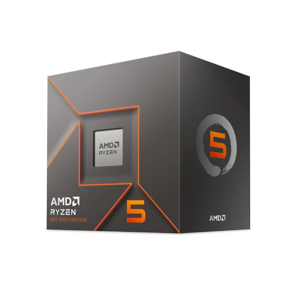 image 1 of AMD Ryzen 5 8400F Zen 4 Socket AM5 6-Core 12 threads Processor 4.2GHz 16MB cache