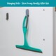 image 3 of JVL Rubber Hand Held Wiper Blade Window Squeegee, Turquoise