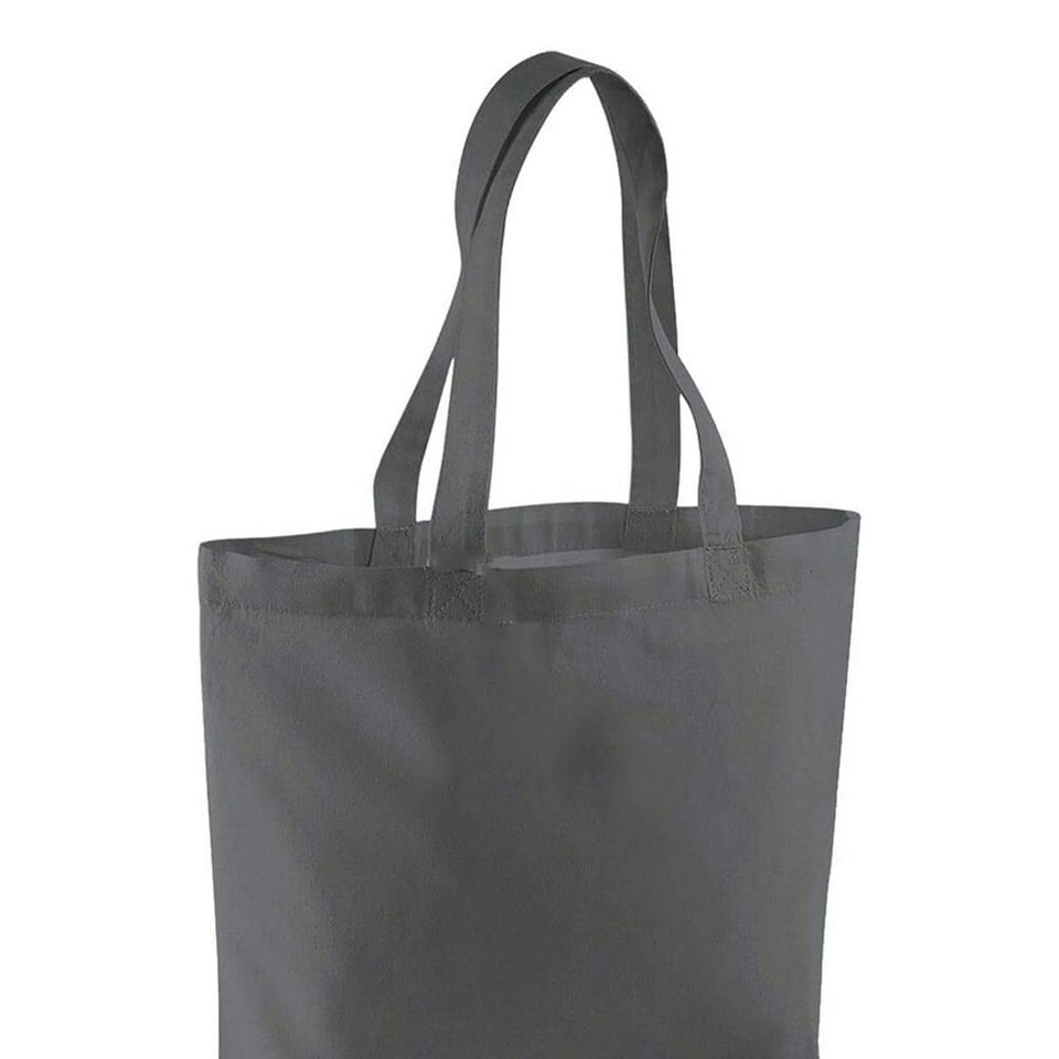 image 1 of Brand Lab Plain Organic Oversized Tote Bag - Mushroom - One Size | Brown