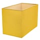 image 3 of Contemporary and Stylish Vivid Mustard Ochre Linen Fabric Rectangular Lamp Shade | Yellow | Ochre | 1