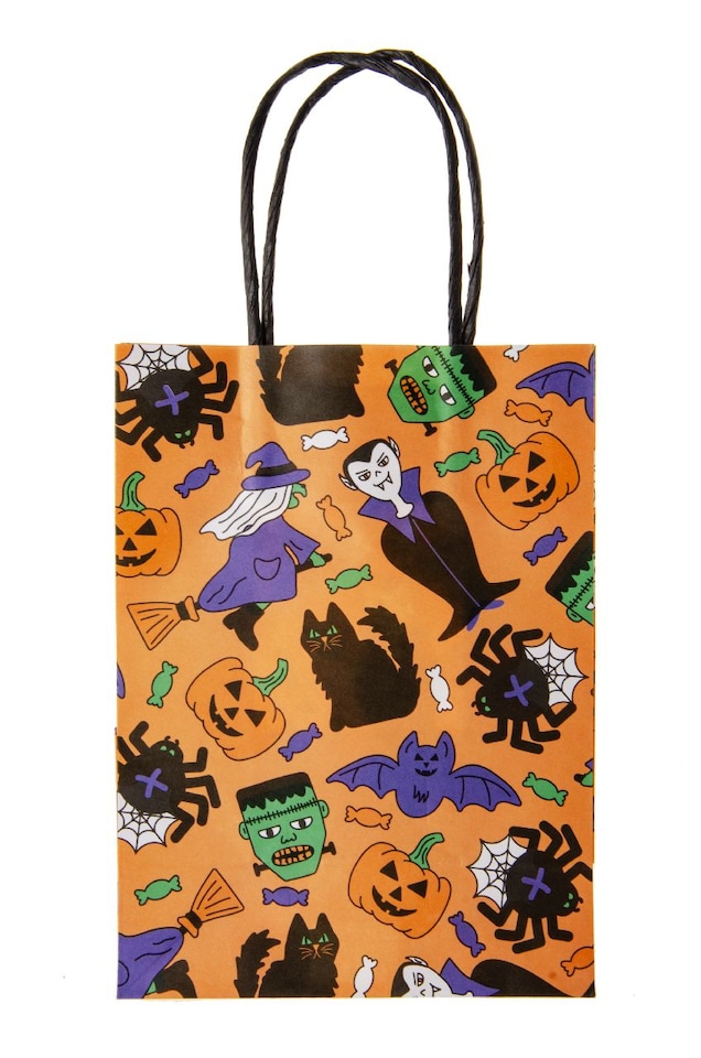 image 1 of Pack of 12 Halloween Paper Gift Bags
