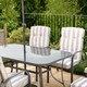 image 5 of Hadleigh Reclining Garden Dining And Leisure Furniture Set In Grey