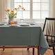 image 1 of Rectangle Wipe Clean Table Cloth, Polyester Table Cover - 52x70 Inch