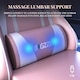 image 3 of Rattantree Ergonomic Gaming Chair Massage Lumbar Footrest Leather Swivel 150 Kg Capacity