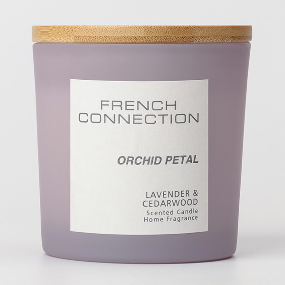 French Connection Pastel Range Orchid Petal Candle 331g