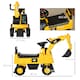 image 3 of HOMCOM CAT Licensed Kids Construction Ride-On Digger w/ Shovel, for 1-3 Years