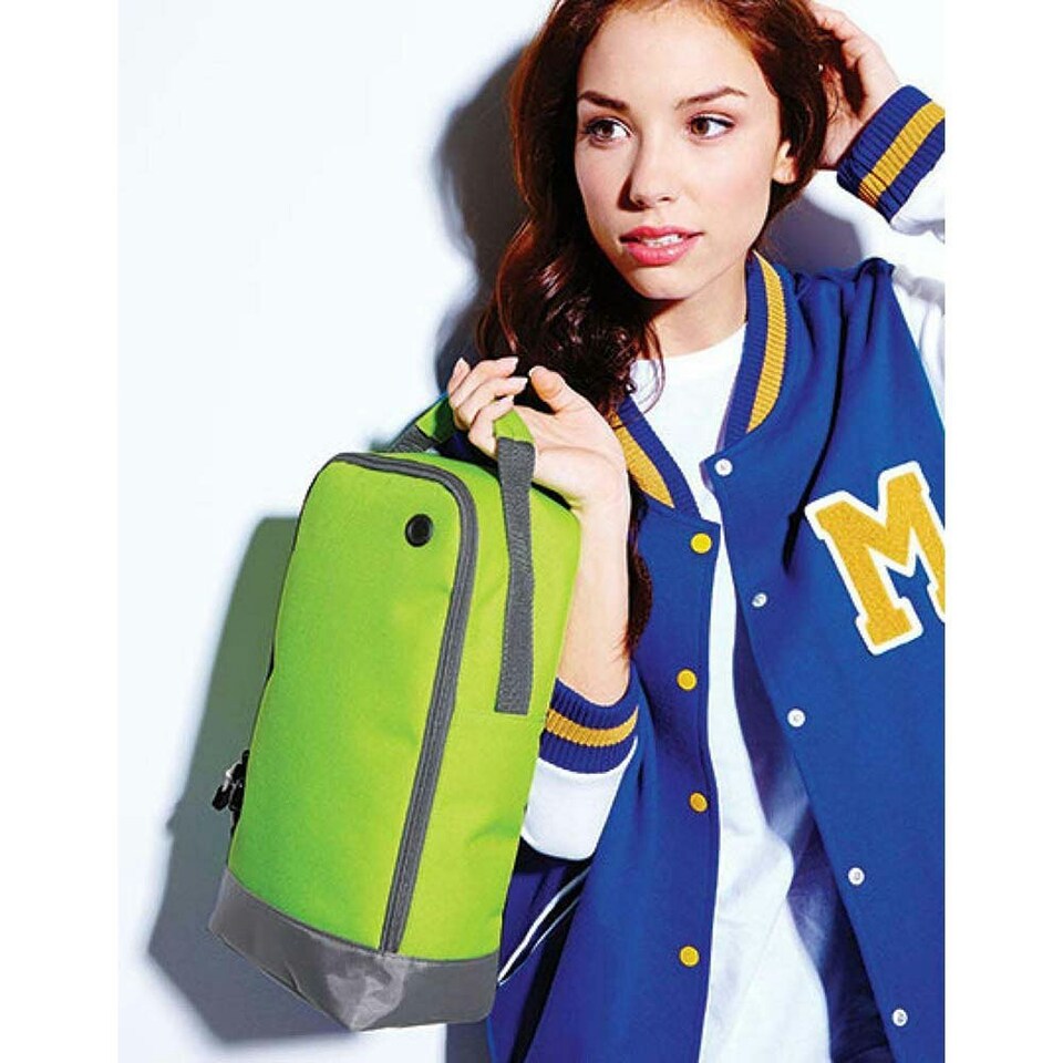 image 1 of BagBase Sport Shoe / Accessory Bag (8 Litres) - Lime Green - One Size Green | One Size