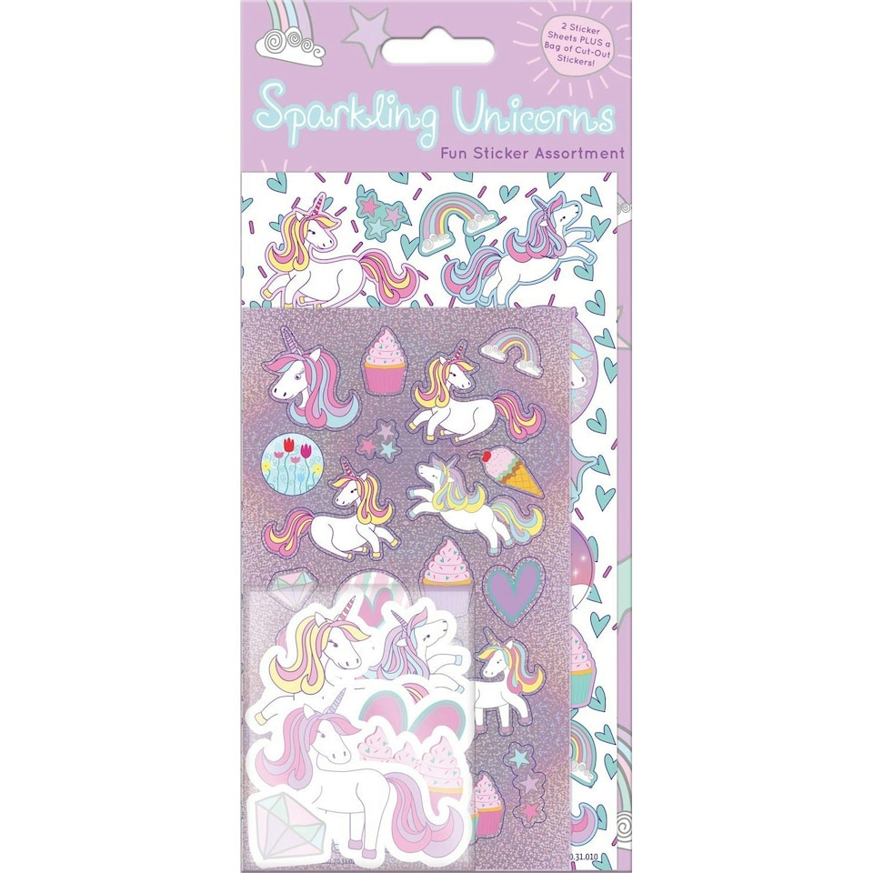 Paper Projects Unicorn Stickers Set - Multicoloured - One Size