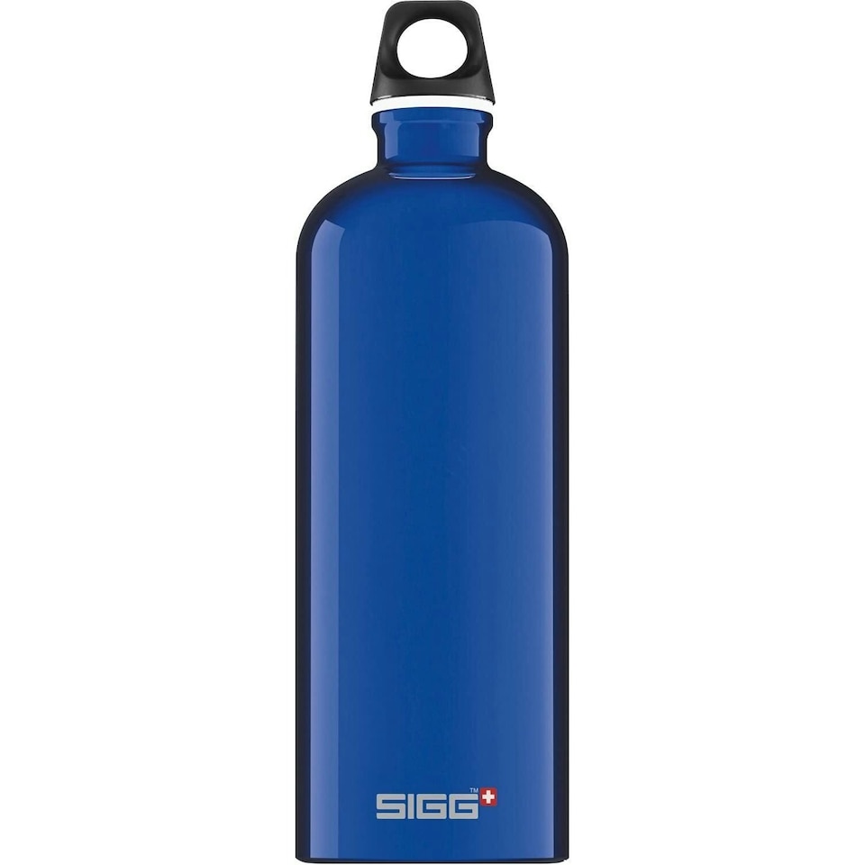 image 1 of Sigg Travel Water Bottle - Dark Blue - 0.6L