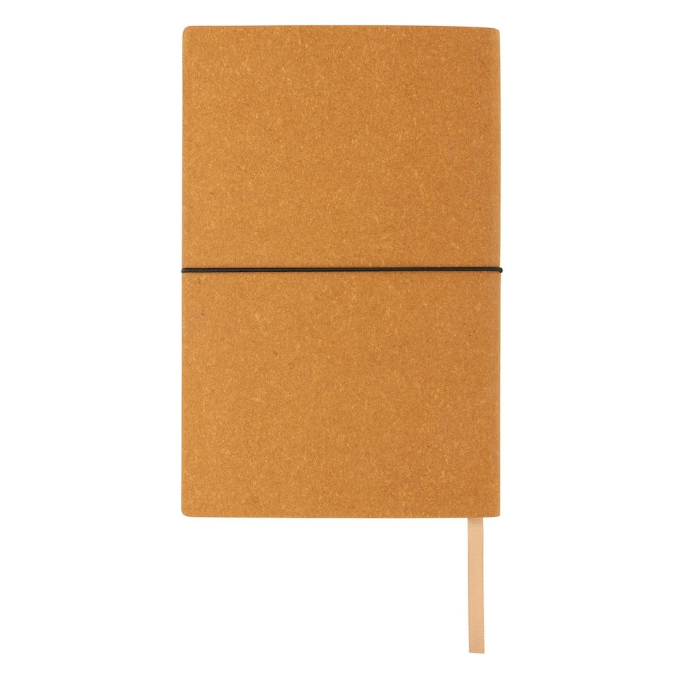 image 1 of XD Collection Recycled Leather A5 Notebook - Brown - One Size