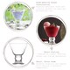 image 2 of LAV Orion Glass Ice Cream Bowls - 255ml - Pack of 6 | Clear | Clear