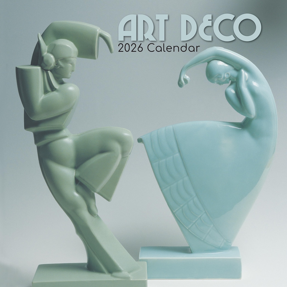 Art Deco 2026 Wall Calendar, Gift