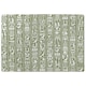 image 1 of Egyptian hieroglyphic decorative background (Rug) Green | Large: 140x200cm