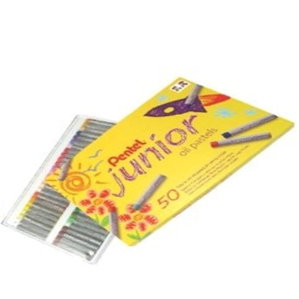 Pentel Junior Oil Pastels 50 Set N/A