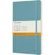 image 1 of Moleskine Classic L Soft Cover Ruled Notebook - Reef Blue - One Size