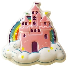 Fairy Castle Cake Topper - Multicoloured - One Size