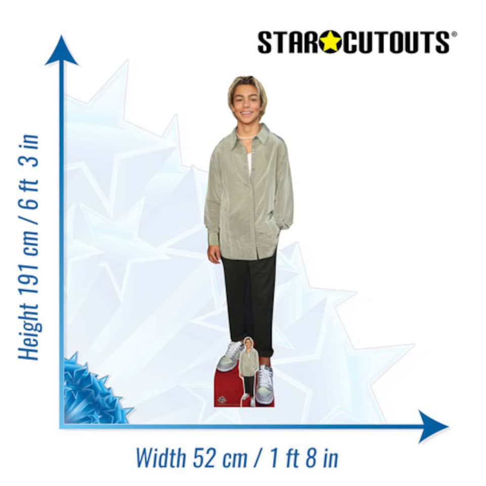 image 1 of Malachi Barton Lifesize Cardboard Cutout 191cm