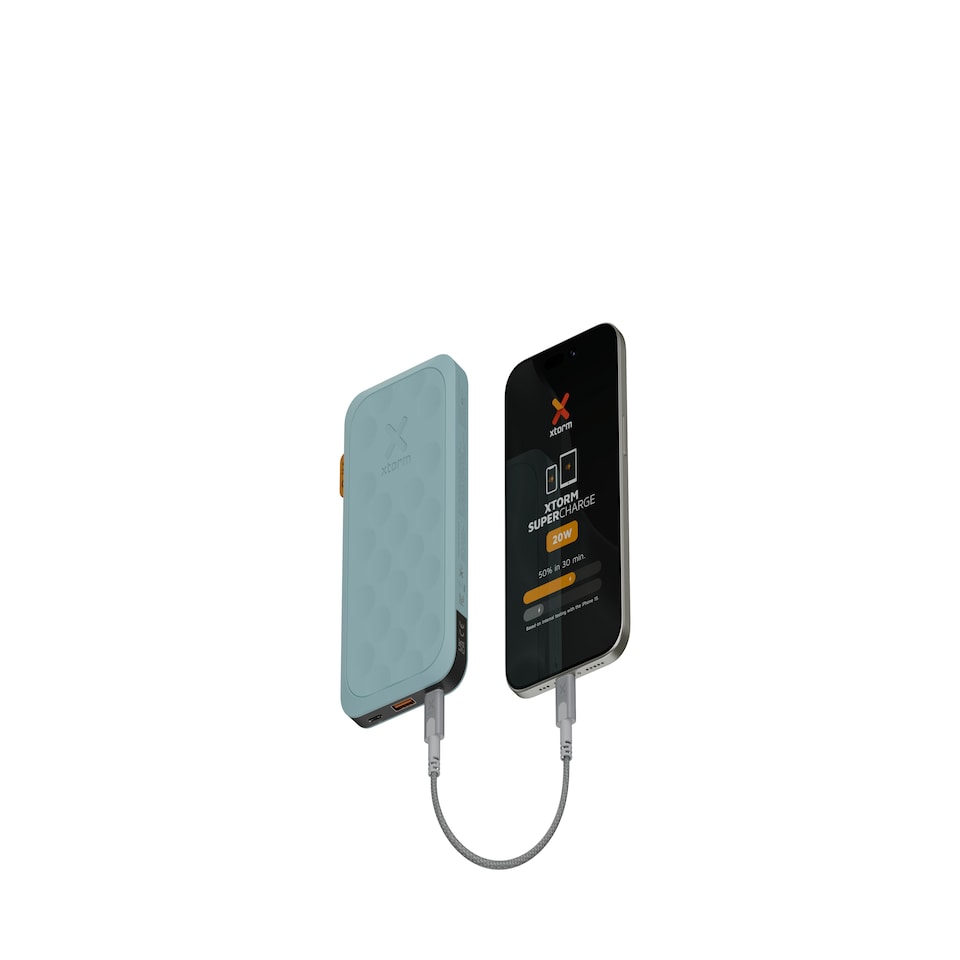 image 1 of Xtorm 20W Fuel Series Powerbank 10.000 Teal Blue