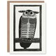 image 1 of Samuel J De Mesquita Art Card Stylised Horned Owl
