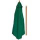 image 9 of Harbour Housewares Wooden Garden Parasol & Base Set - 2.7m - Green