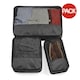 image 1 of Bagbase Escape Packing Cube Set (Pack of 2) - Black - One Size