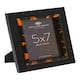image 2 of Roma 5 x 7 Inch Tortoise Shell Photo Frame Black | One Size