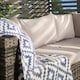 image 3 of OHS Tuscany 5 Seater Rattan Garden Sofa Set Patio Table L Shape Settee | Grey
