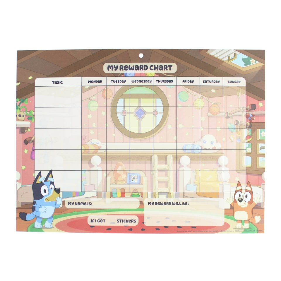 image 1 of Bluey Reward Chart