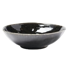 Vinga Nomimono Stoneware Serving Bowl - Black - One Size