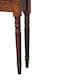 image 7 of Artisan Furniture Solid Wood Turned Legs 1 Drawer Chestnut Console, Brown