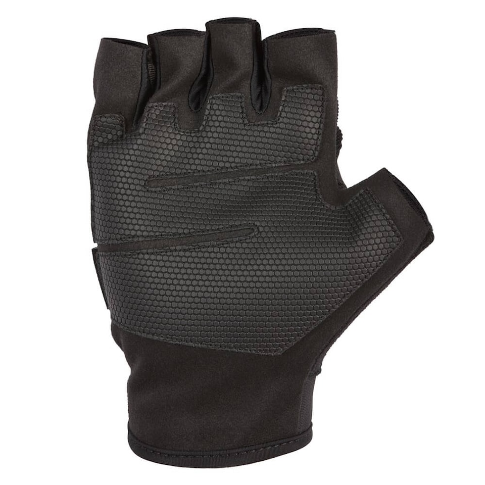 image 1 of Adidas Performance Half-Finger Aeroready Weightlifting Gloves, Ergonomic Palm, Adjustable Closure | Black | Black | L
