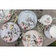 image 3 of Mikasa Alice in Wonderland Side Plate Set Bone China 21cm Set of 4 | Multi