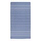 image 1 of Anna Hammam Striped Cotton Beach Towel - Navy - One Size