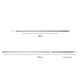 image 3 of 140-260cm Large Adjustable Window or Door Display Tension Rod