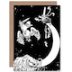 image 1 of Lubin Moon Heath Robinson Pelican Baby New Baby Card