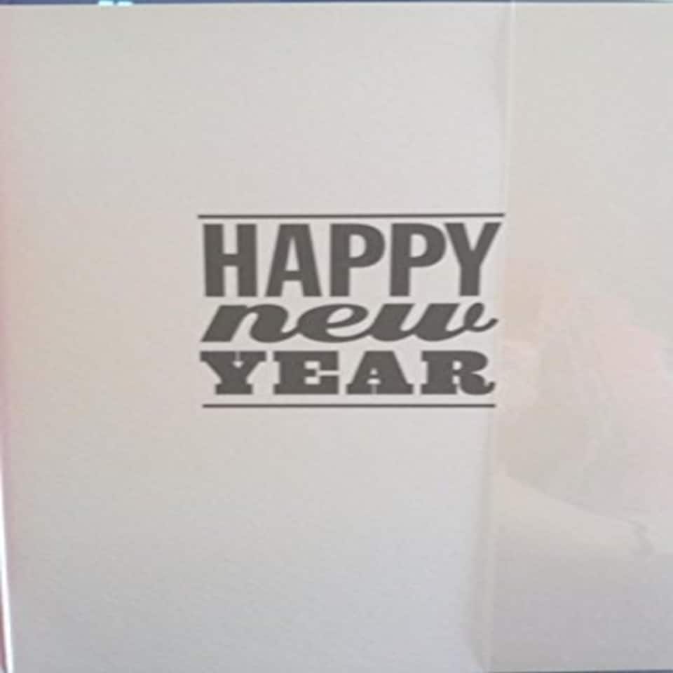 image 1 of New Year Card 'Resolutions Are Made To Be Broken'