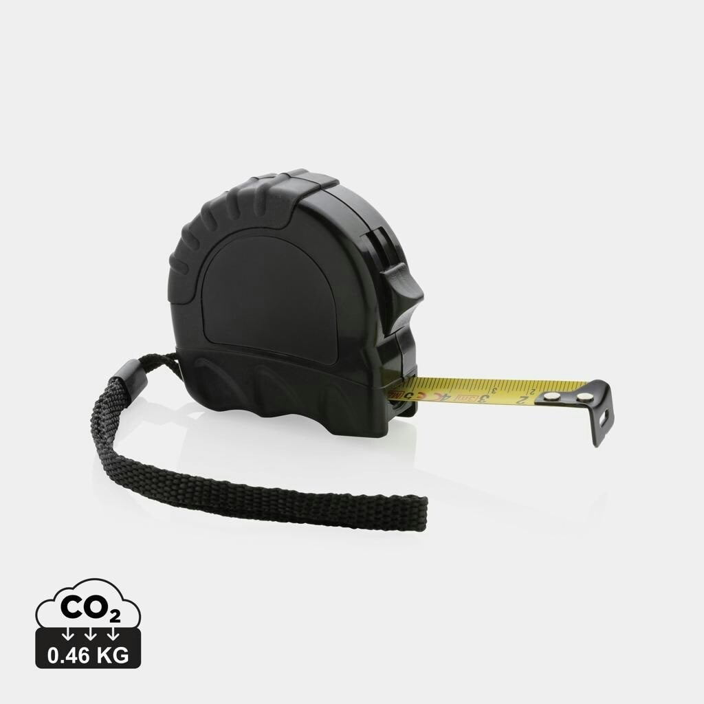 XD Collection Recycled Plastic Tape Measure - Black - One Size (UTXD349)