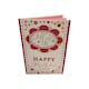 image 1 of From All of Us Glitter Flower Design Mother's Day Card