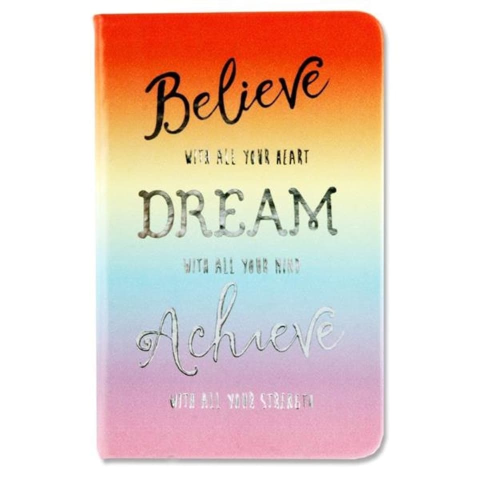 image 1 of A6 192 pages Rainbow Design Journal by I Love Stationery