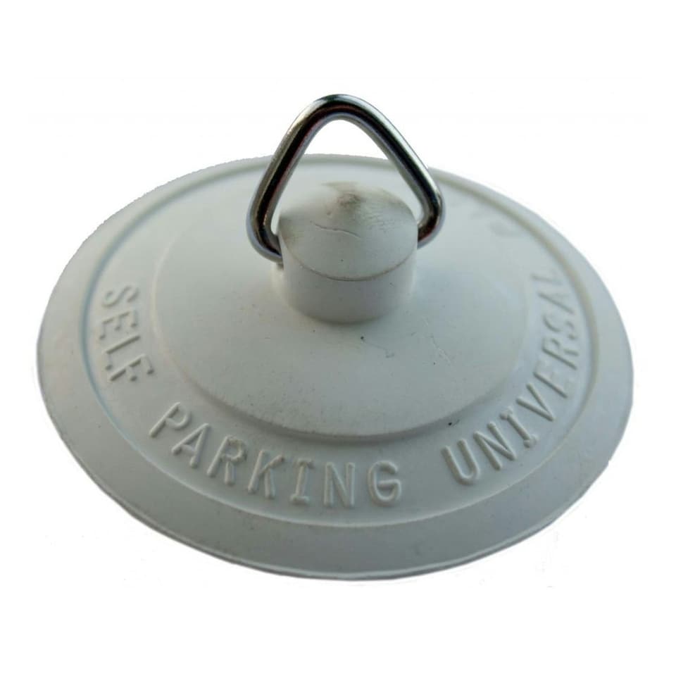 image 1 of Oracstar Rubber Basin Plug - White - One Size